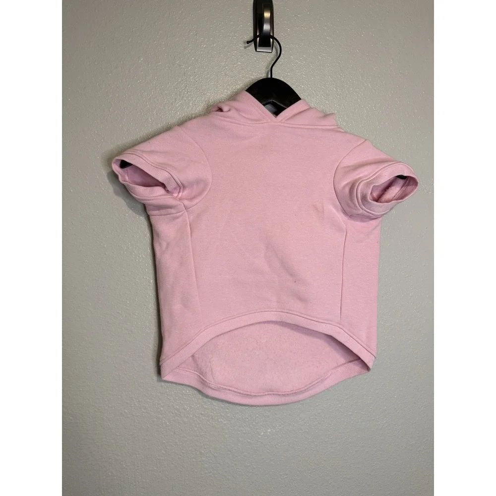 Skims‎ Pink Dog Sweatshirt Hoodie Size XL Out Of Sight In My Mind